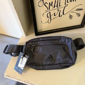 Adidas Charcoal Belt Bag
